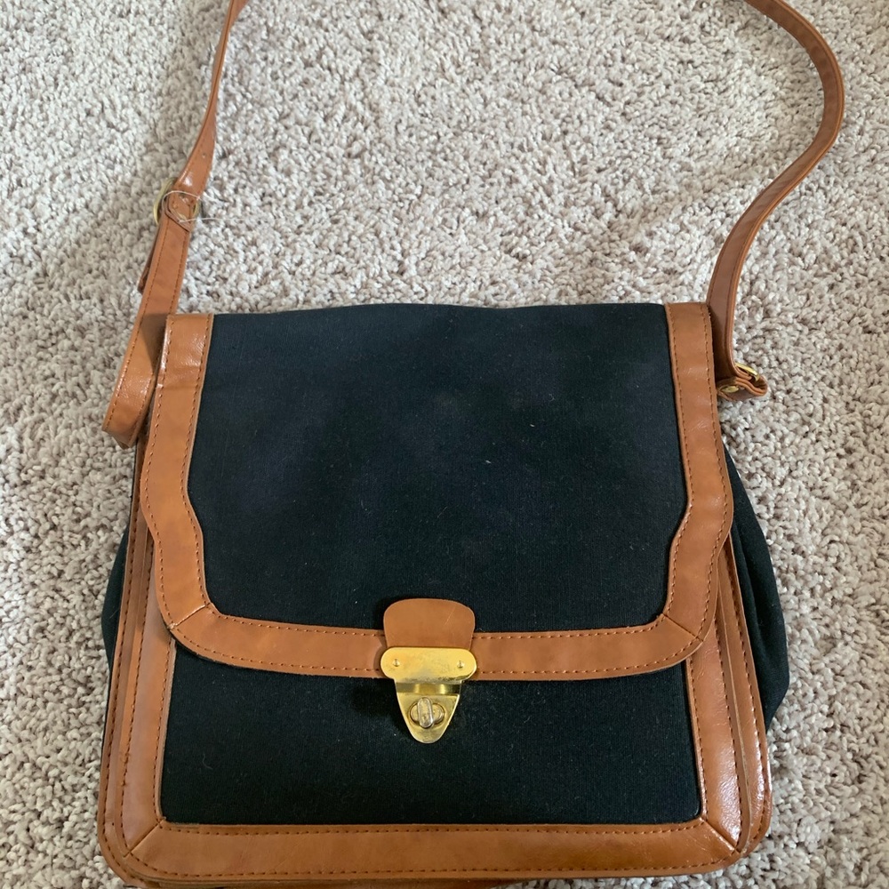 Black and Tan Purse